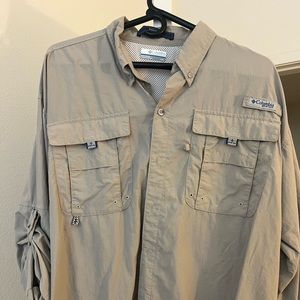 Columbia Fossil PFG Bahama II Long Sleeve Shirt
